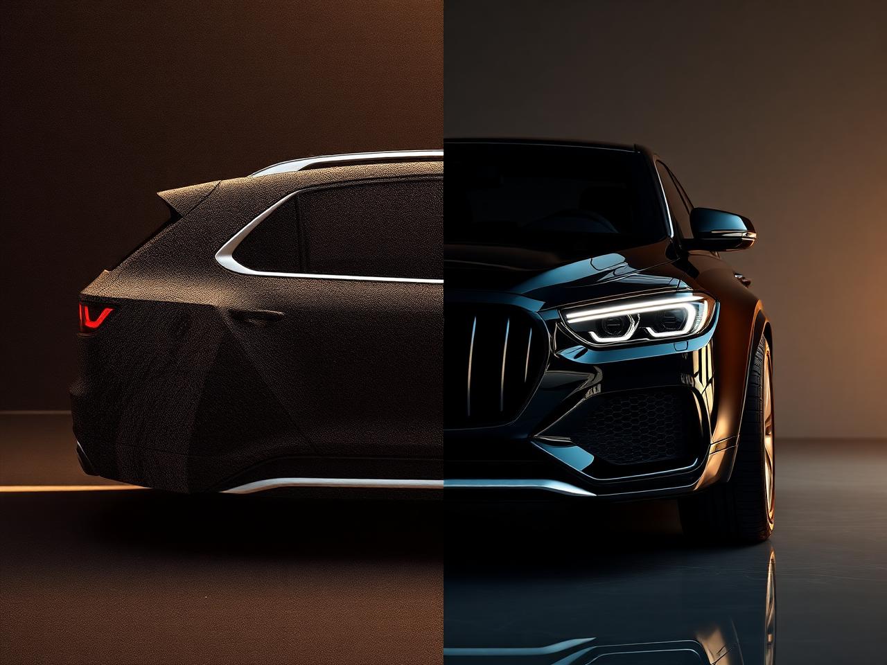 Before and after detail
